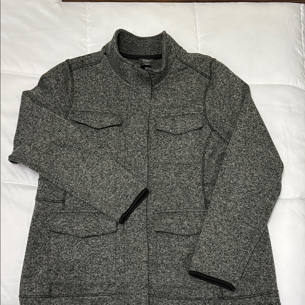 Eddie Bauer Gray Utility Jacket